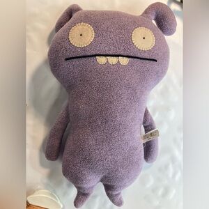 TOODEE” Ugly Doll Purple 14” Plush Soft Toy Rare Collectible